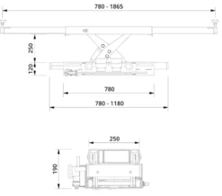 Ac Frihjulslyft Sd20L-W