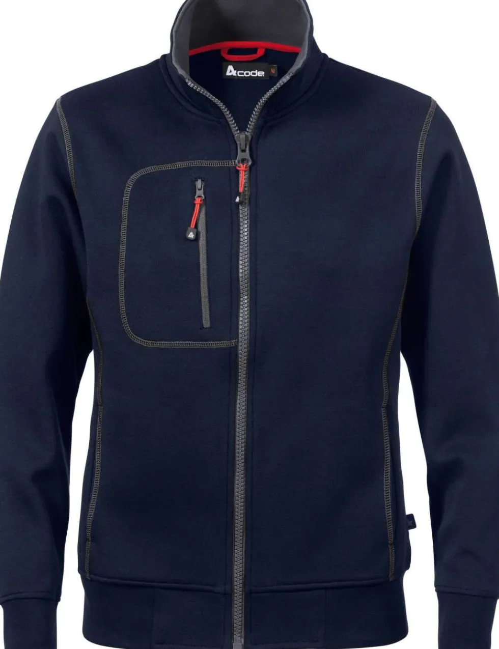 Acode Sweatshirtjacka 1748 DF, dam