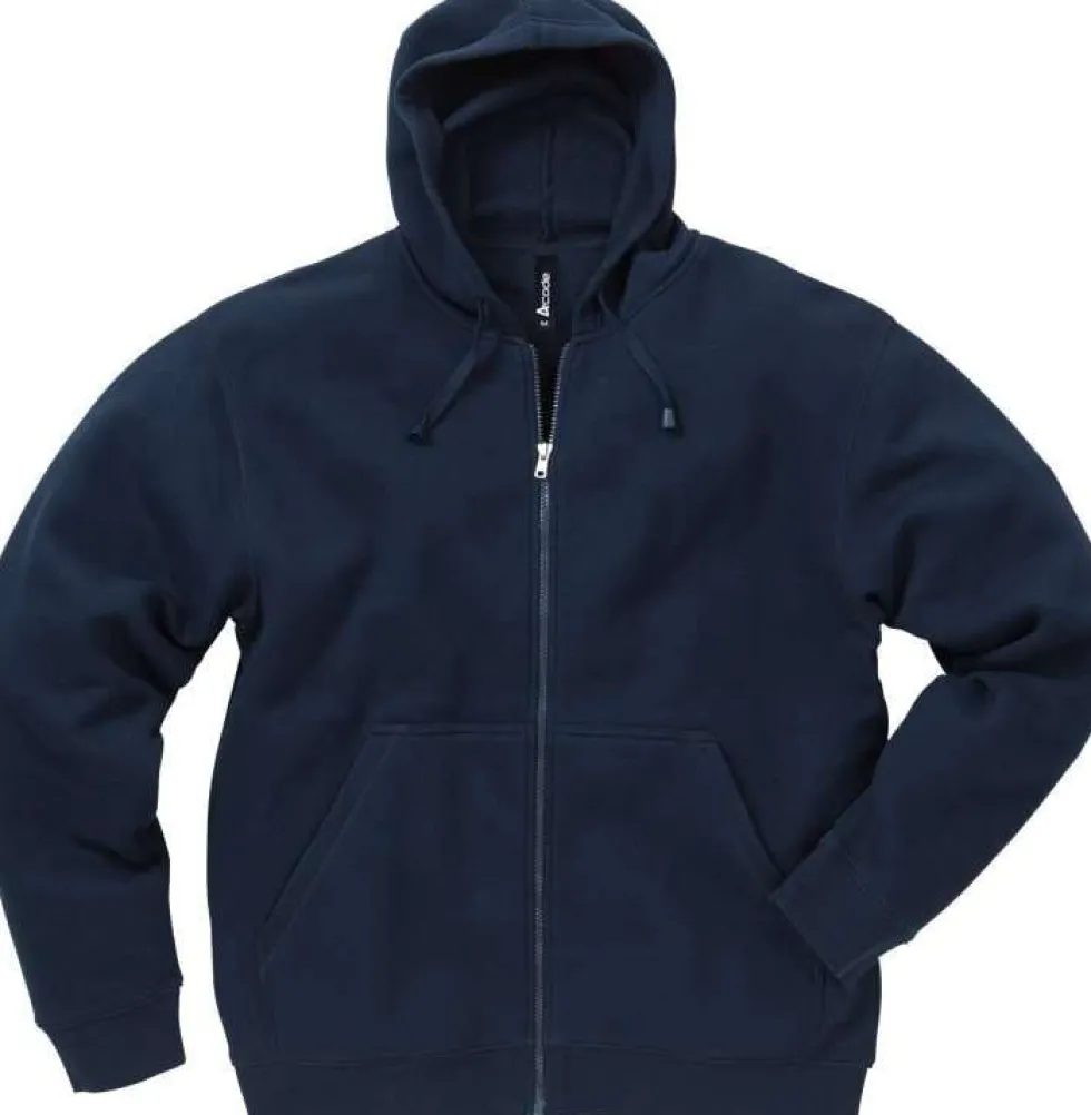 Acode Sweatshirtjacka med huva 1736 SWB