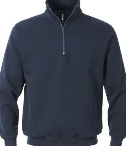 Acode Sweatshirt med kort dragkedja 1737 SWB