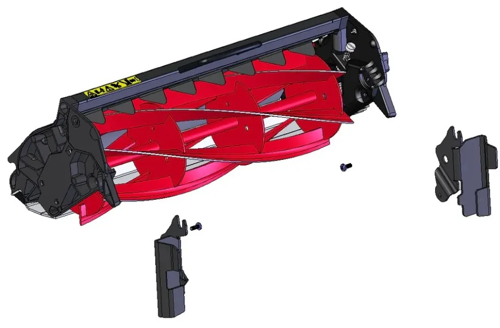 Allett 14" (35cm) replacement 6-blade cutting cylinder for Cambridge 35