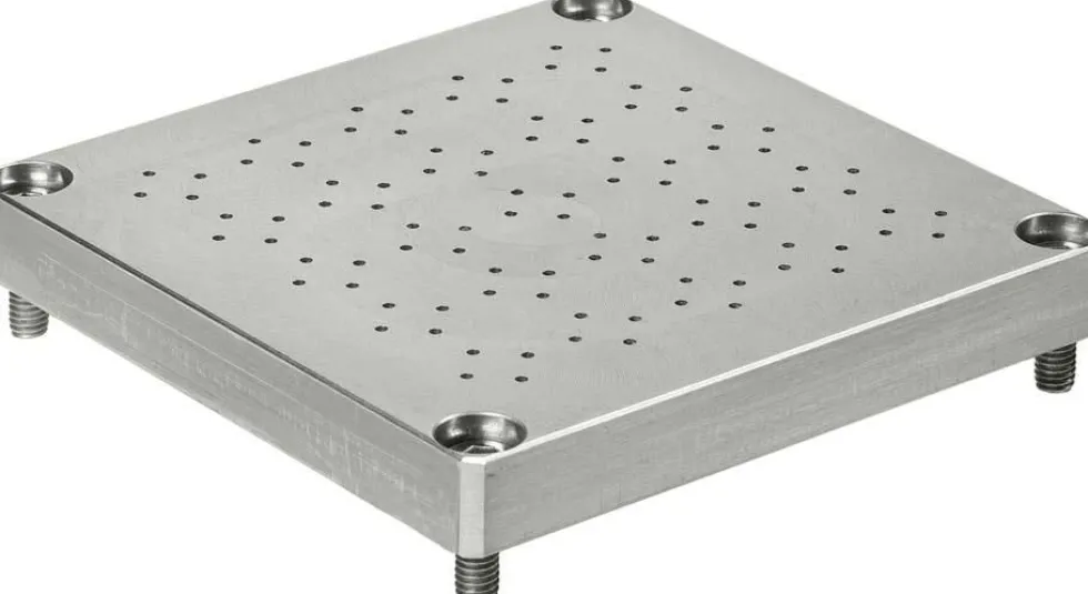 Amf Adapterplatta 7810APA 78x78x10mm, aluminium