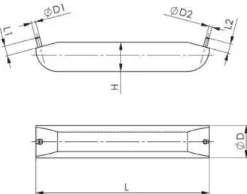 Amf Montagenyckel 6333 för TwinNut-muttern