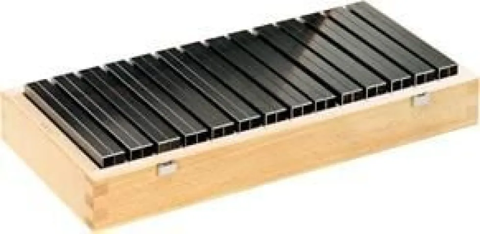 Amf Parallellunderläggsats 6347S-150 i träetui