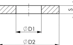 Amf Underläggsbricka DIN 6340