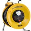 Amiga Kabelvinda utomhus 40m Gummi IP44