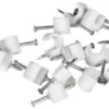 Amiga Ledningshållare Vit 14-20 Rund 100-pack
