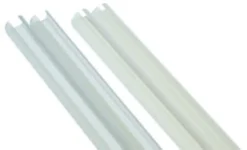 Amiga Ledningslist 7,5x6 mm 1m Transp. Självhäft