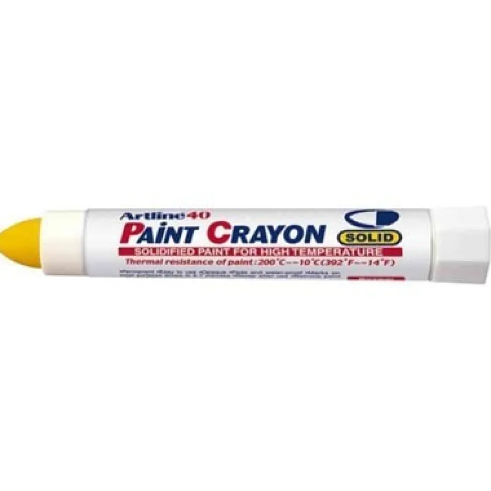 Artline Märkpenna EK-40 Paint Crayon Vit