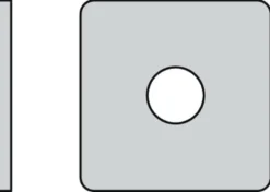 Arvid Nilsson Fyrkantsbricka S4B 100HV FZV AN Box
