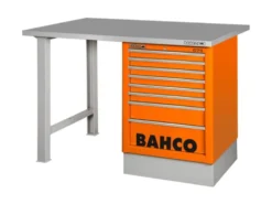 Bahco Arbetsbänk 1495K6CWB18TS 6 lådor 1800 mm orange stål