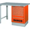 Bahco Arbetsbänk 1495K6CWB15TS 6 lådor 1500 mm orange stål