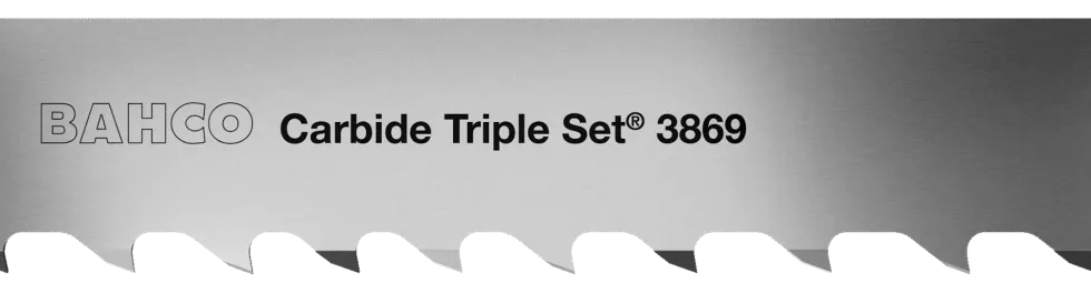 Bahco Bandsågblad Triple set 3869 TS HM
