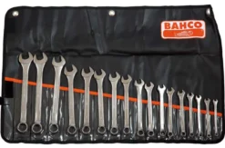 Bahco Blocknyckel 111M/17T i sats 6-22mm 17 delar, i etui