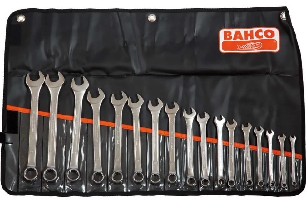 Bahco Blocknyckel 111M/17T i sats 6-22mm 17 delar, i etui