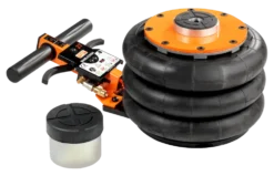 Bahco Domkraft BH9BJ23SSH 2 ton, tryckluft, tresteg, kort