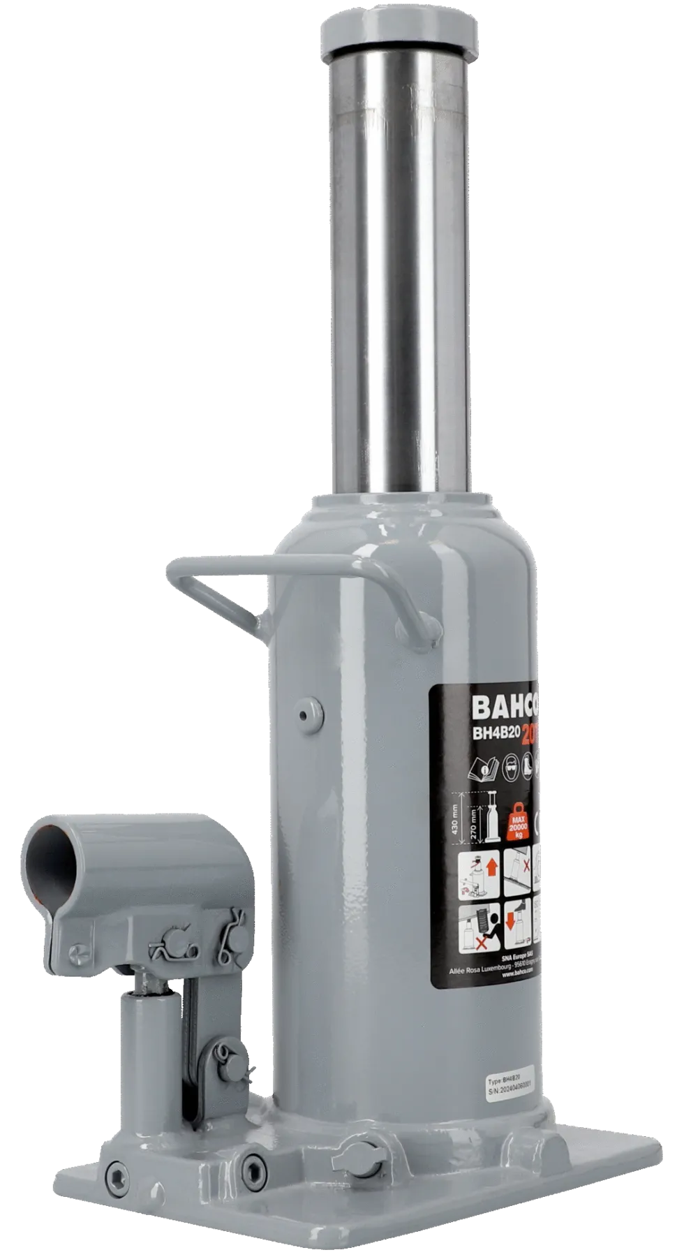 Bahco Pelardomkraft BH4B5 Premium 5 ton, hyrdaulisk