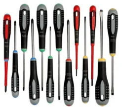 Bahco Skruvmejsel BE-9875 ERGO i sats Spår/PH/PZ/Torx 13 delar