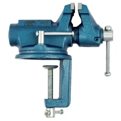 Bahco Skruvstäd 834V-2, vridbart med rund guide 63mm