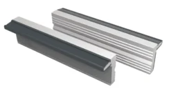 Bahco Skyddsbackar 833AJ aluminium med magnetremsa, för bänkskruvstycke, par