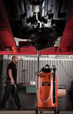 Bahco Spilloljeuppsamlare med sug BOD8902 90 liter