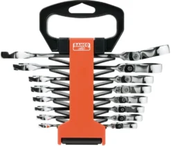 Bahco Spärrkombinyckel 41RM/SH8 i sats 8-19mm 8 delar