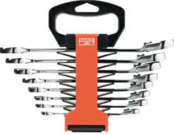 Bahco Spärrkombinyckel 1RZ/SH8 i sats 5/16-3/4'' 8 delar, tum
