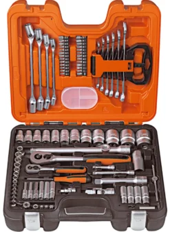 Bahco Verktygssats S910 1/4'', 1/2'' 91 delar, mekanikerset