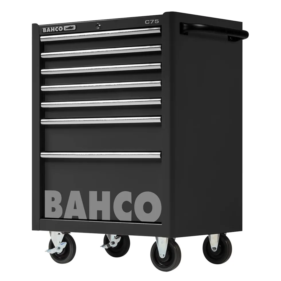 Bahco Verktygsvagn 1475K7 7 lådor Svart