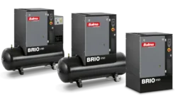 Balma Skruvkompressor Brio VSD.IE 4kW 8 bar 200 l med inverter och kyltork