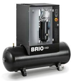 Balma Skruvkompressor Brio VSD.I 7,5kW 8 bar 200 l med inverter