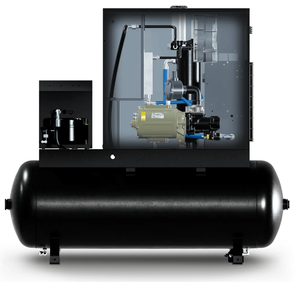 Balma Skruvkompressor Modulo PM.IE 11kW 10 bar 270 l med inverter och kyltork