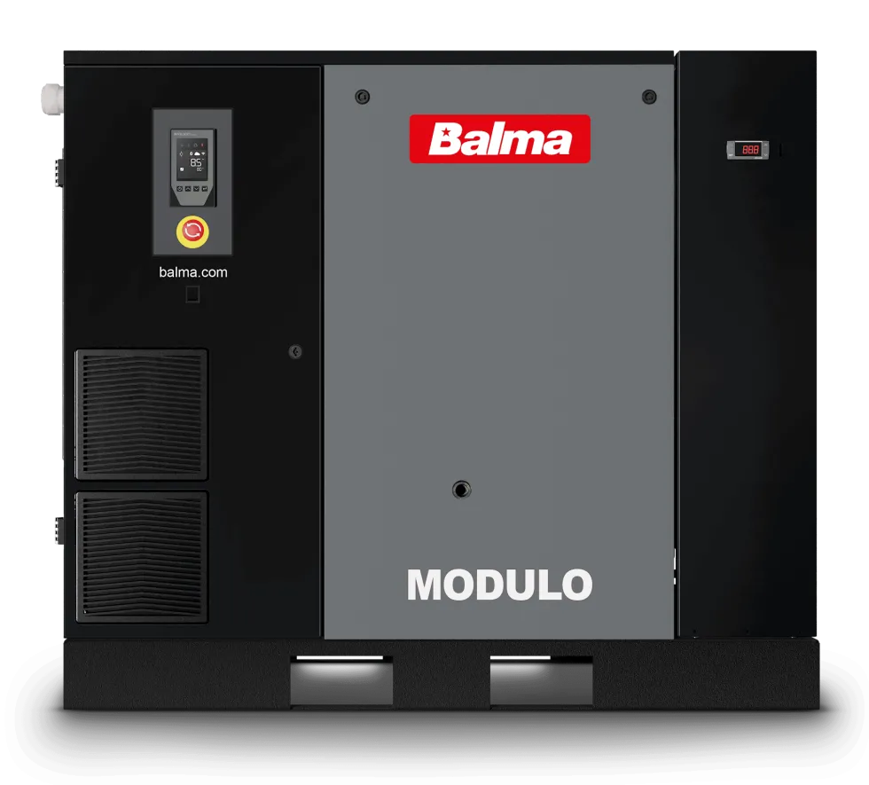 Balma Skruvkompressor Modulo PM.IE 18kW 10 bar med inverter och kyltork