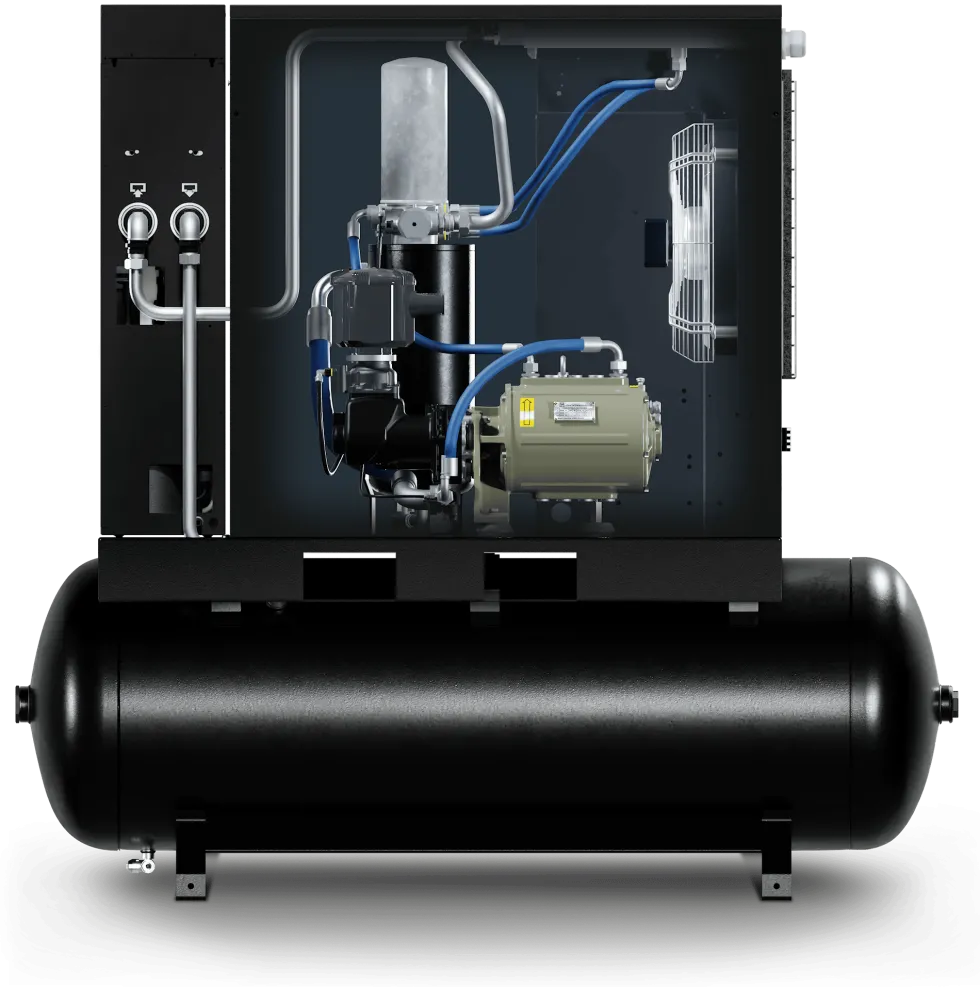 Balma Skruvkompressor Modulo PM.IE 18kW 10 bar 500 l med inverter och kyltork