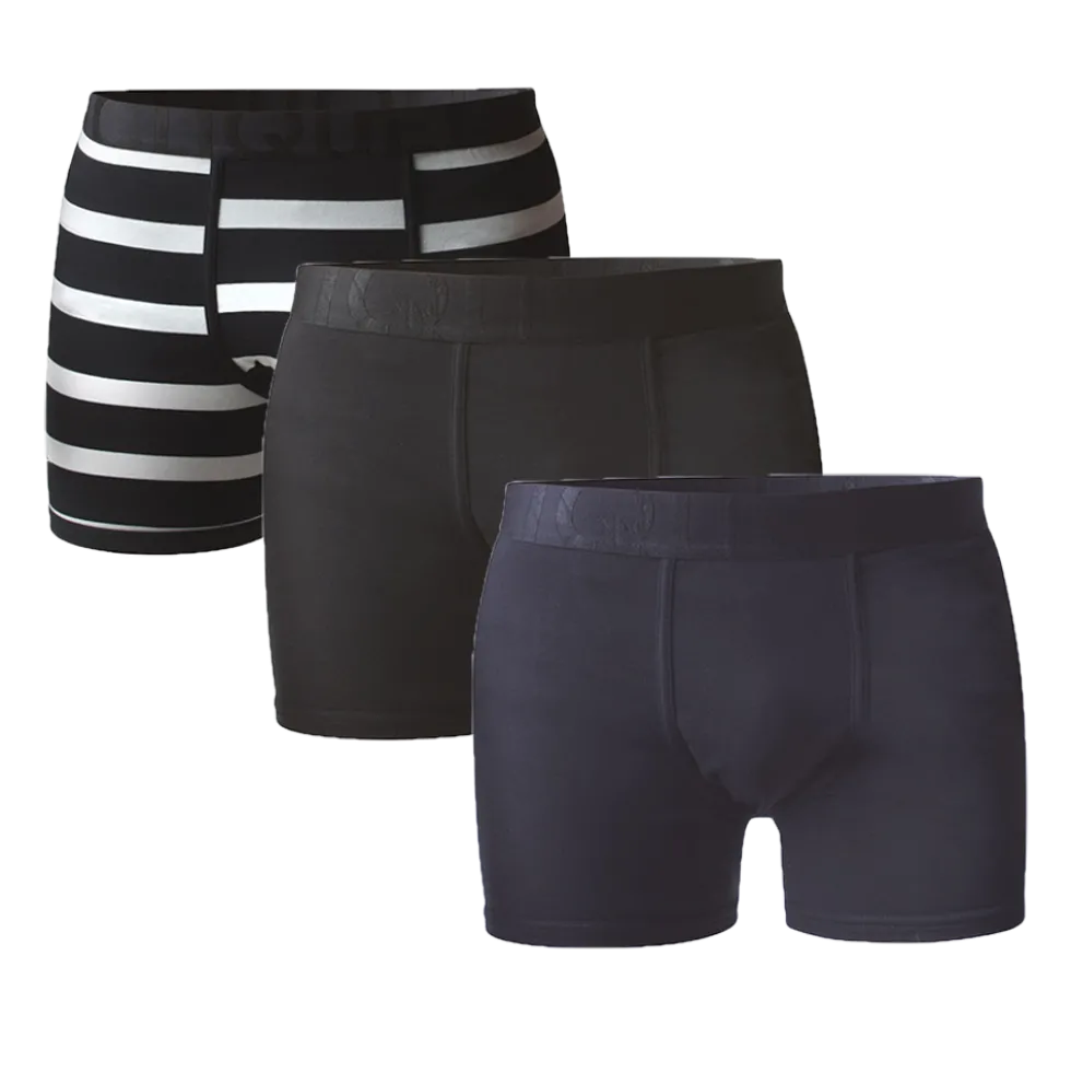 Bambu Boxer Kalsong Long Leg 3-pack