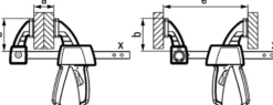 Bessey Enhandstving EZS