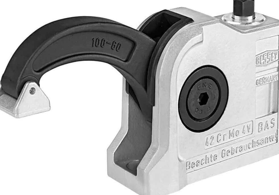 Bessey Kraftspännare BAS-CB, skjutbar inkl. alu tryckplatta
