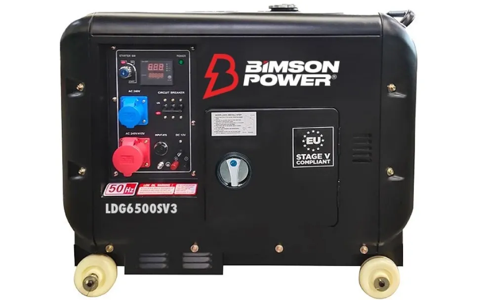 Bimson Elverk 5.5kW 3-fas diesel, ATS