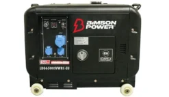 Bimson Elverk 5.5kW 1-fas diesel, trådlös fjärrkontroll