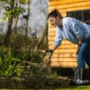 Bosch DIY Uppsamlingssäck Axt Kompostkvarn 28L