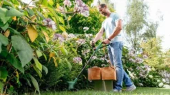 Bosch Grästrimmer Easygrasscut 18V-260 med 2x2Ah batteri & laddare