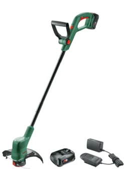 Bosch Grästrimmer Easygrasscut 18V-260 med 2x2Ah batteri & laddare