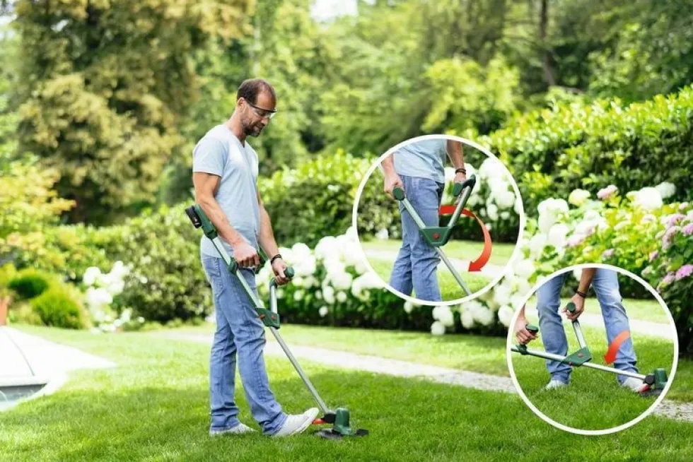 Bosch Grästrimmer Universalgrasscut 18V med 1x2,5Ah batteri & laddare