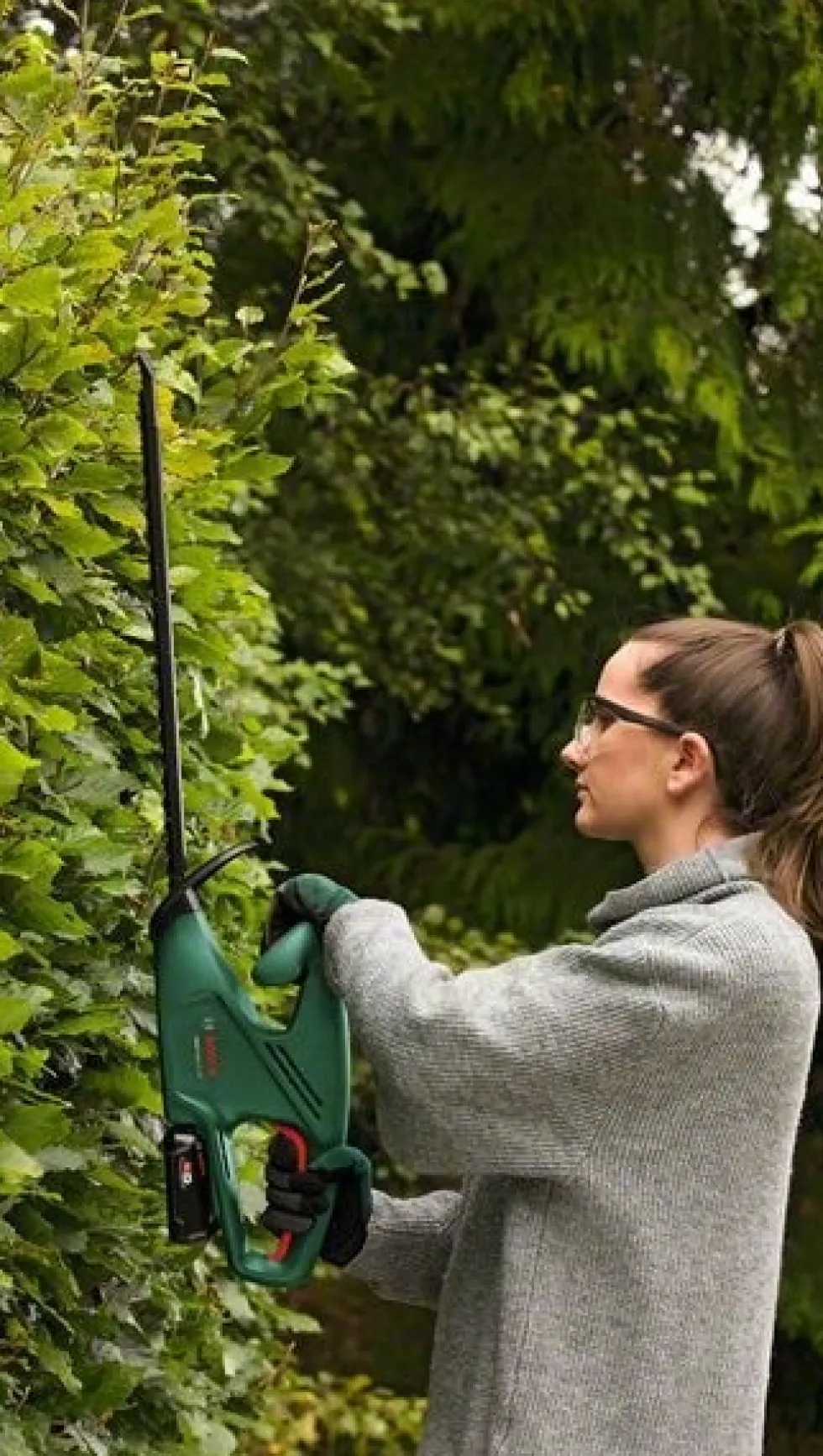 Bosch Häcksax Easyhedgecut 18V 1x2Ah batteri & laddare