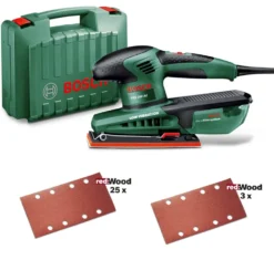 Bosch Planslip PSS 250 AE med tillbehör