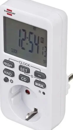 Brennenstuhl Digital veckotimer DZL 2016 DE 3655 IP20