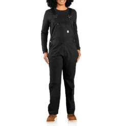 Carhartt Ashland Bib Overall Dam Black