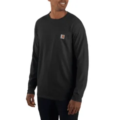 Carhartt Carhartt Force™ Relaxed L/S T-Shirt Herr Black