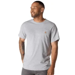 Carhartt Carhartt Force™ Relaxed T-Shirt Herr Heather Gray