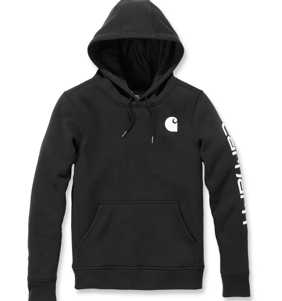 Carhartt Clarksburg Hoodie Dam Black